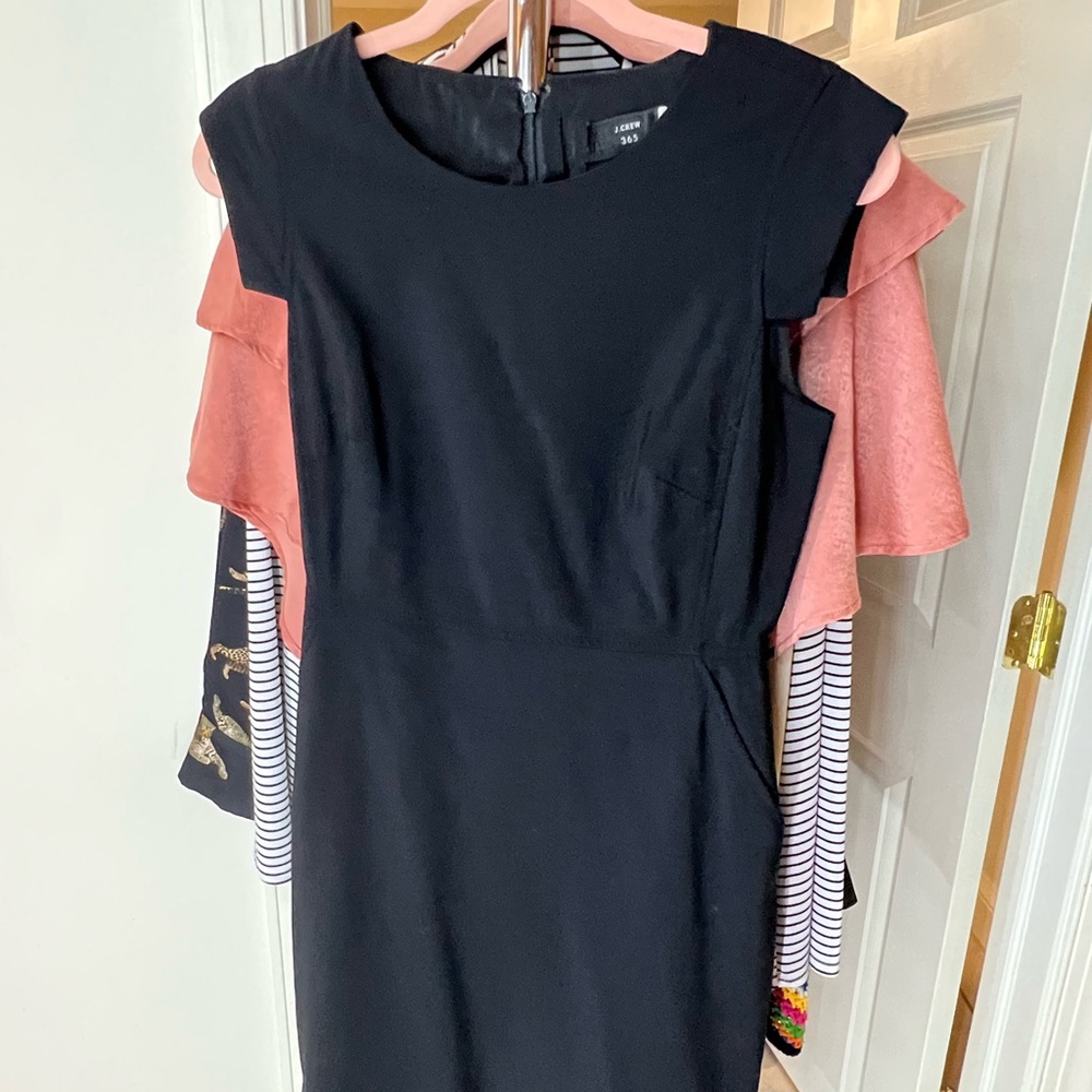 Jcrew Resume Dress - Black